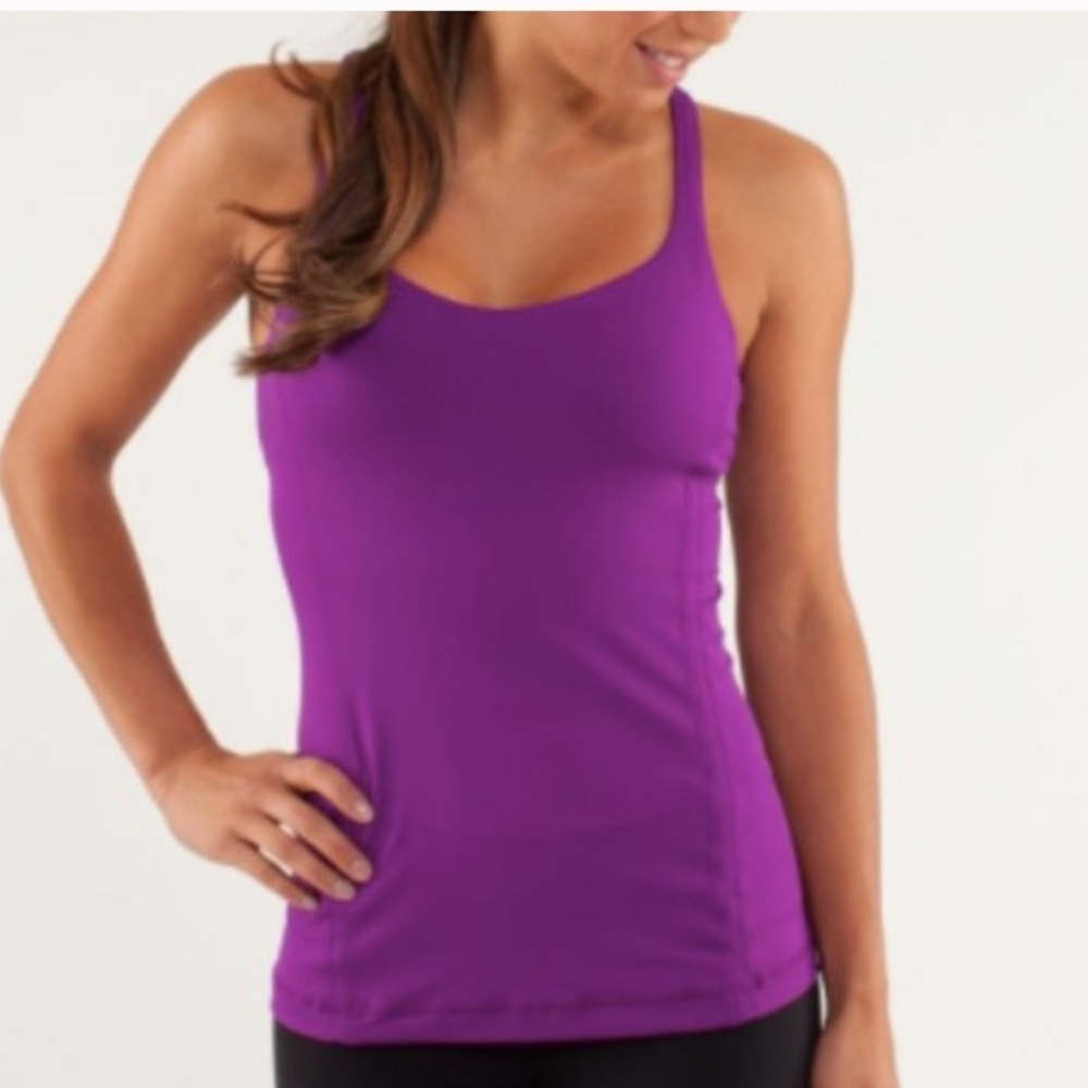 Lululemon Free To Be Tank Tender Violet 4 - Picture 2 of 8